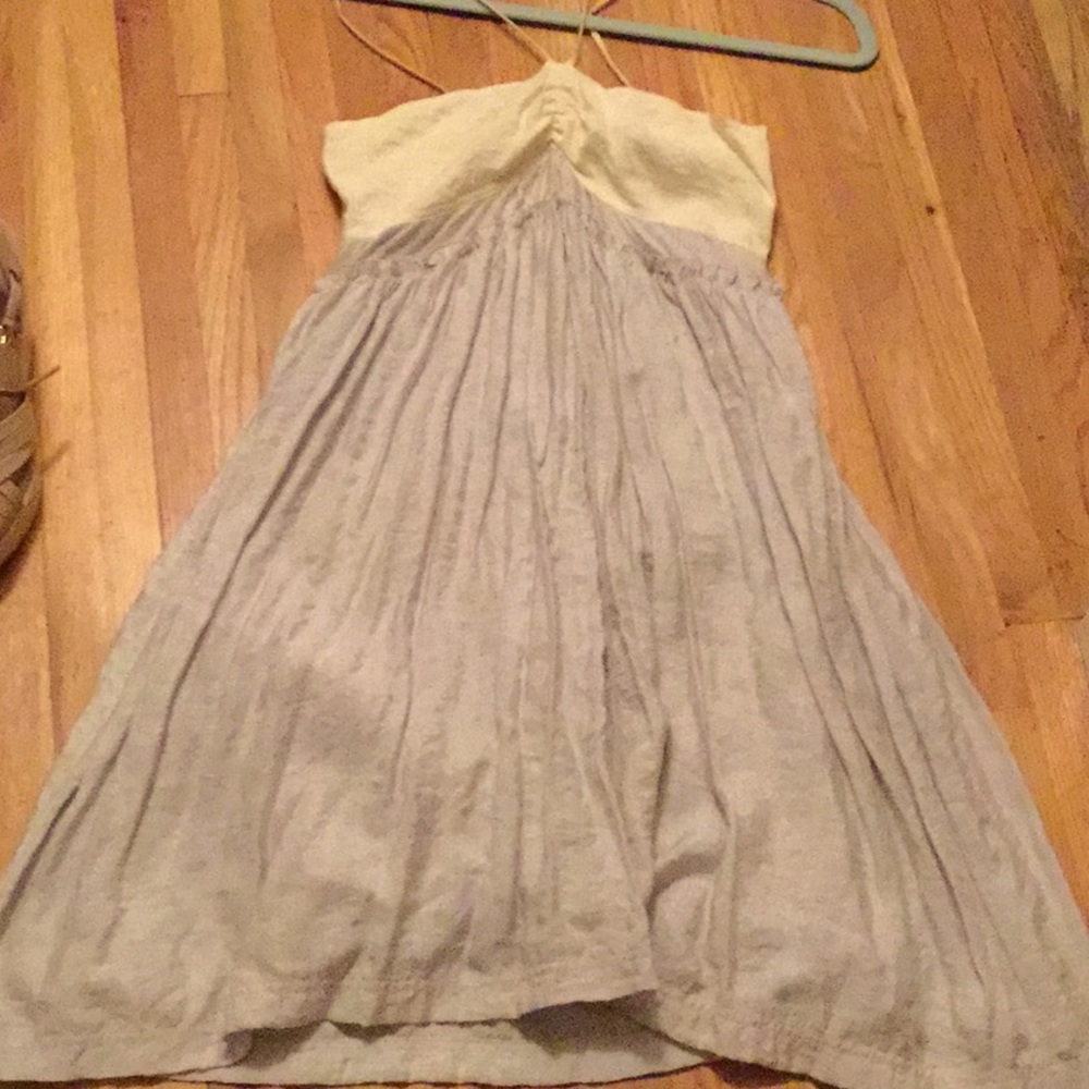 Binetti silk halter dress